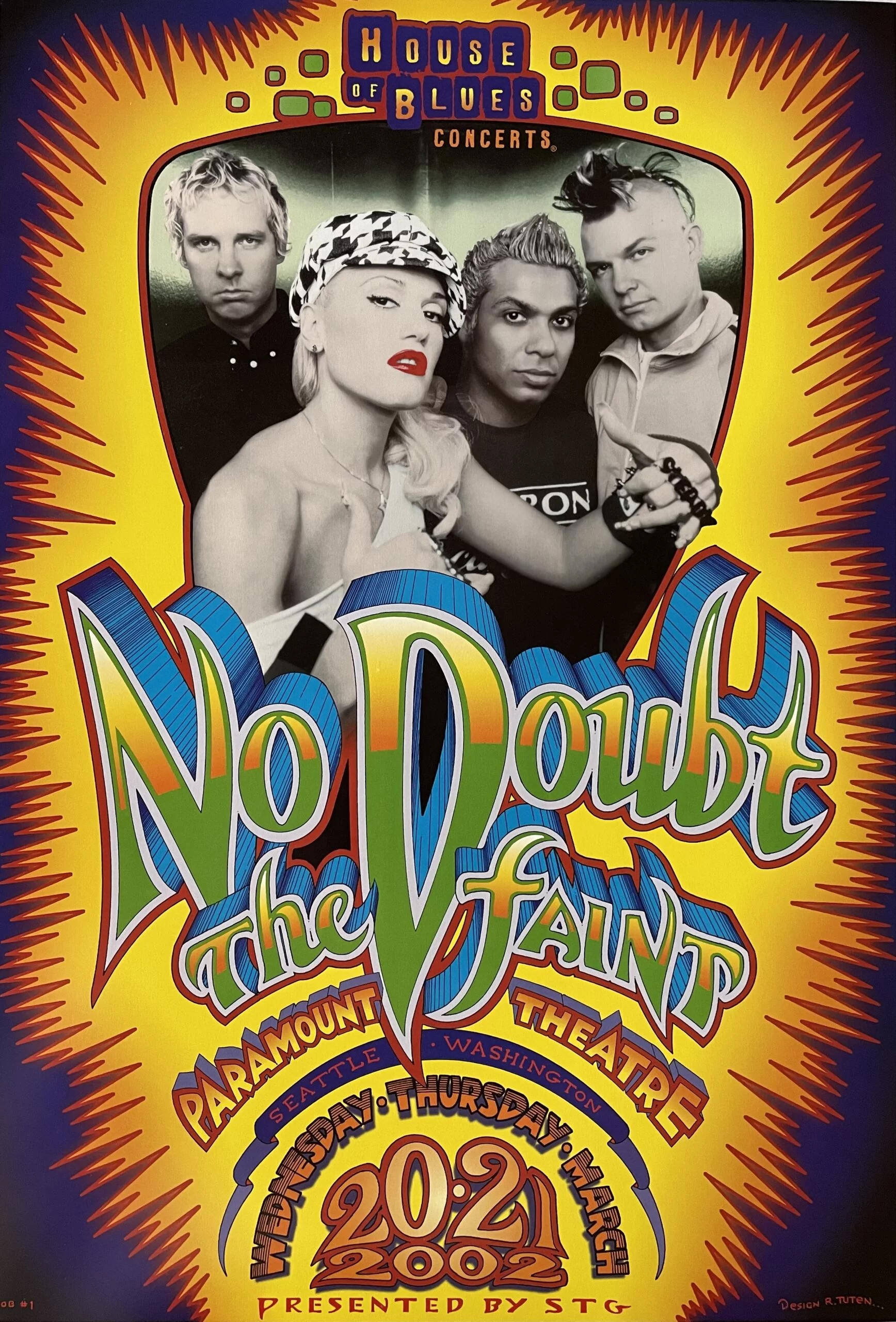 No Doubt 2026 concert poster